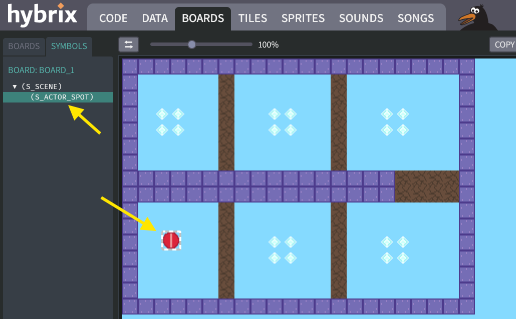 Finished S_ACTOR_SPOT